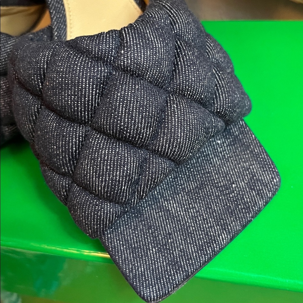 New in box Bottega Veneta
Matelasse Quilted Denim Mule Sandals w/dustbag⭐️ - Picture 7 of 7